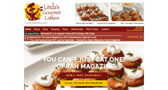 Desktop Screenshot of lindasgourmetlatkes.com